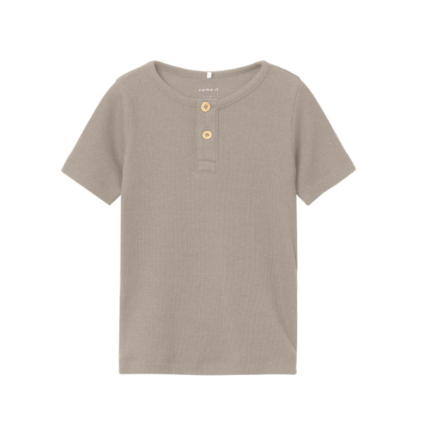 Jungen Basic T-Shirt creme