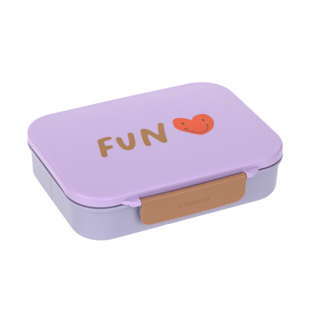 Bento Lunchbox Herz lila