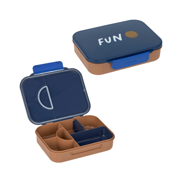 Bento Lunchbox Smile blau