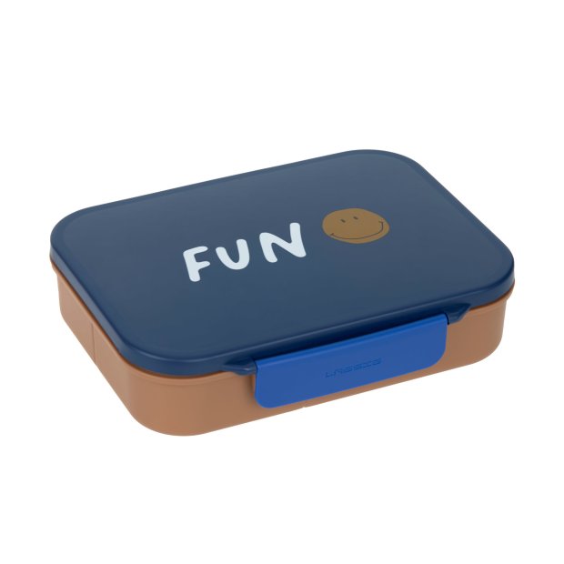 Bento Lunchbox Smile blau