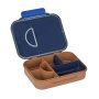 Bento Lunchbox Smile blau