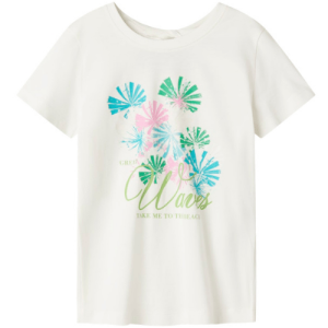 Mädchen T-Shirt Sonne Waves