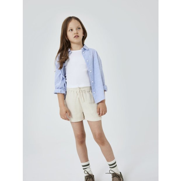 Mädchen basic Top weiß