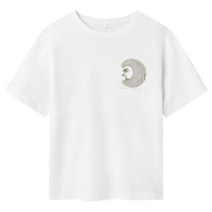Jungen T-Shirt Beach weiß