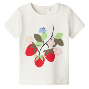 T-Shirt Erdbeere natur