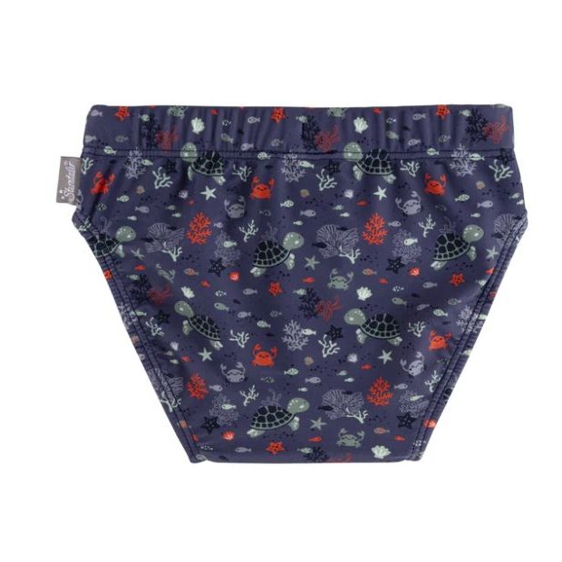 Badehose Schildkröte blau