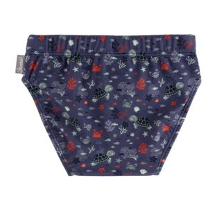 Badehose Schildkröte blau