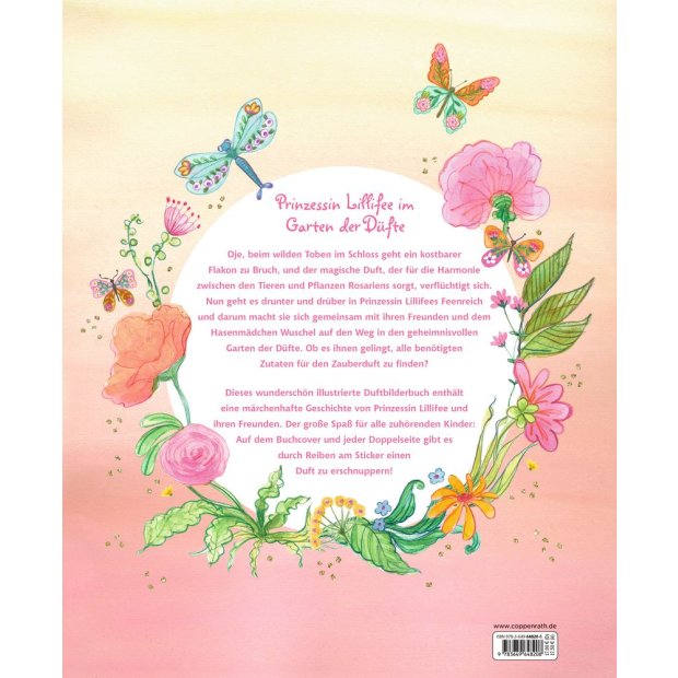 Coppenrath Kinderbuch Prinzessin Lillifee im Garten der Düfte (Duftbuch)