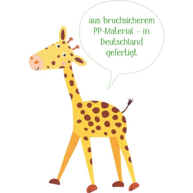 Die Spiegelburg Teller Giraffe - Freche Rasselbande