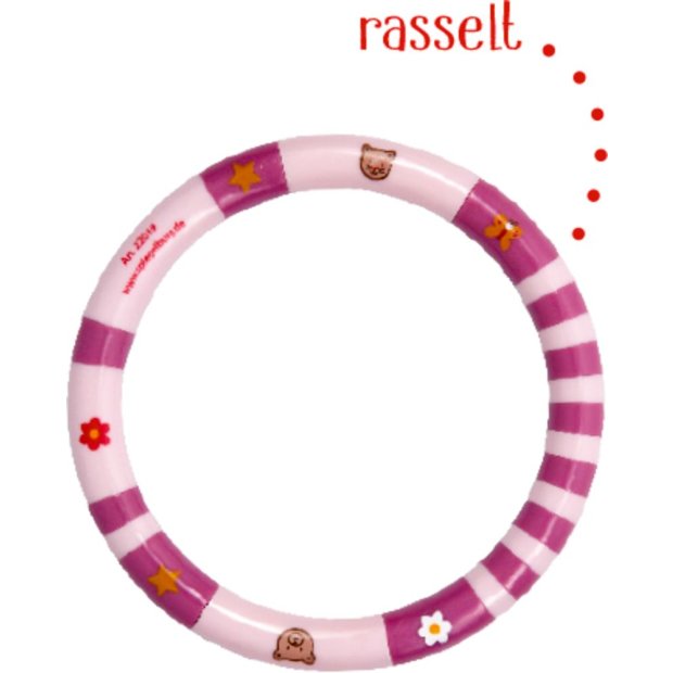 Die Spiegelburg Ringrassel - BabyGlück, rosa