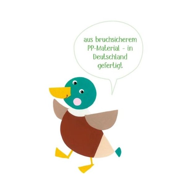 Die Spiegelburg Löffel 2er-Set Ente- Freche Rasselband