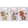 Haarclips Glitzerpferde sortiert no.3 - beautiful Stars