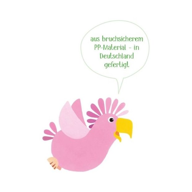 Die Spiegelburg Teller Kakadu - Freche Rasselbande