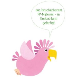 Die Spiegelburg Teller Kakadu - Freche Rasselbande