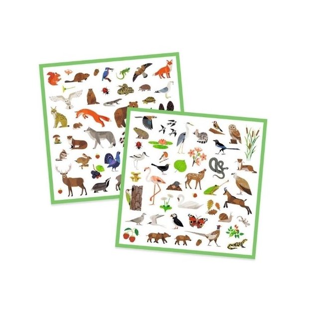 Djeco Sticker Tierwelt