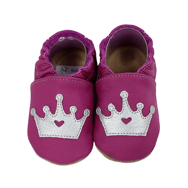 Hobea Lauflernschuhe - Krone lila