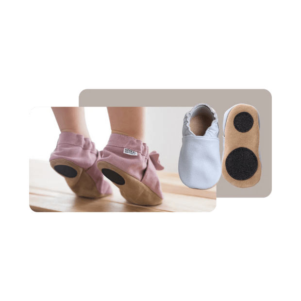 Hobea Lauflernschuhe - Krone lila