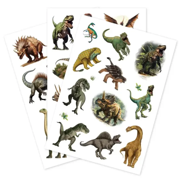Lutz Mauder Tattooset A6 Dinosaurier