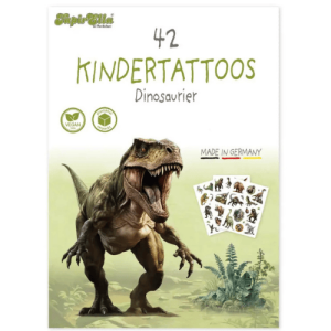 Lutz Mauder Tattooset A6 Dinosaurier