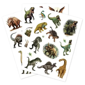 Lutz Mauder Tattooset A6 Dinosaurier