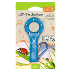 moses Expedition Natur LED-Taschenlupe sortiert