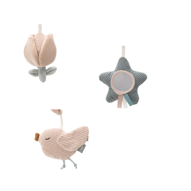 Jollein Kinderwagenkette - Lovely Birds