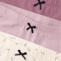 name it Slip 3er-Set Blumen rosa