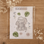 Buttercup Illustration Bügelbild - Elefant A6