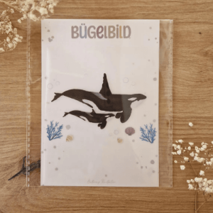 Buttercup Illustration Bügelbild - Orca A6