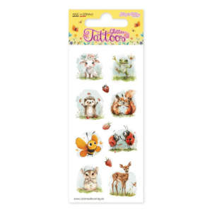 Lutz Mauder TapirElla Glitter-Tattoo Frühlingstiere