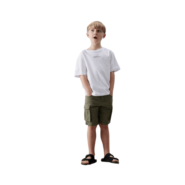 name it T-Shirt summer vibes weiß