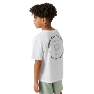 name it T-Shirt summer vibes weiß