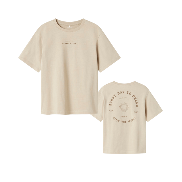 name it T-Shirt summer vibes natur