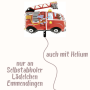 Grabo Feuerwehrauto Folienballon XXL , 58x62cm (HL)