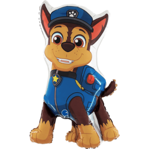 Grabo Paw Patrol - Chase Folienballon XXL , 46x78cm (HM)