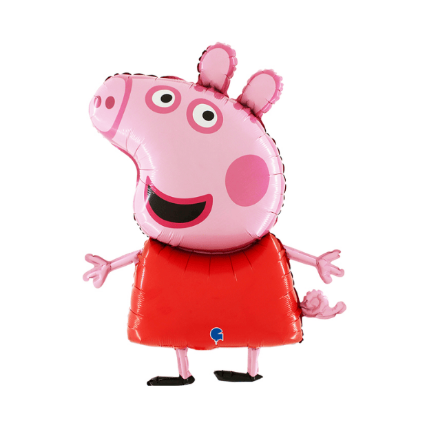 Grabo Peppa Wutz Folienballon XXL , 59x76 cm (HM)