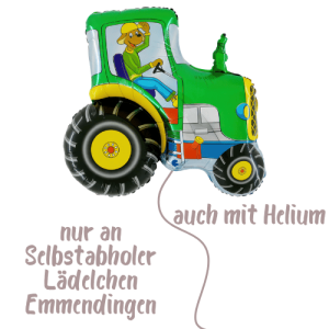 Grabo Traktor Folienballon XXL , 63x58cm (HM)