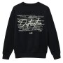 S.Oliver Kuscheliges Sweatshirt mit Rückenprint schwarz