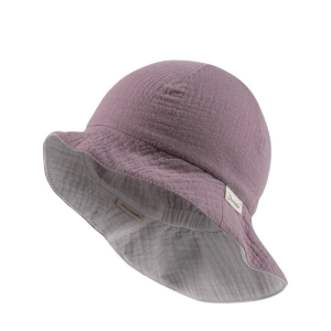 Sterntaler Wende-Sonnenhut Flieder/ Weiß aus...