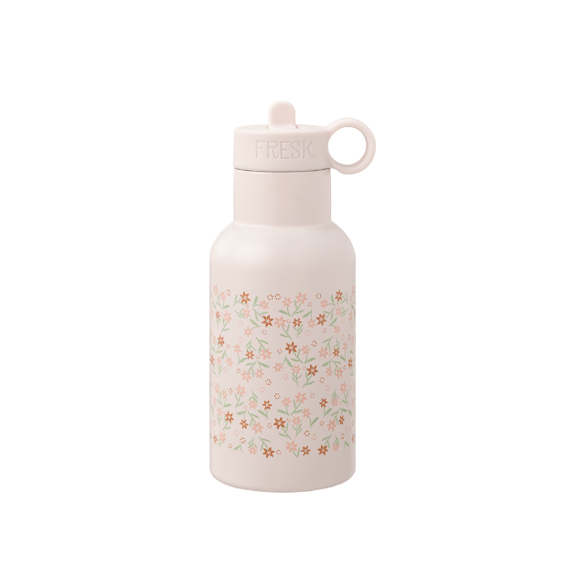 Fresk Kinder-Thermosflasche - Garden flowers Blumen 350ml