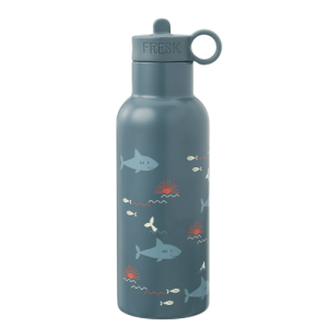 Fresk Kinder-Thermosflasche - Shark Hai blau 500 ml