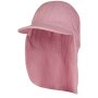 Sterntaler Schirmmütze mit UV Schutz und Nackenschutz Samtrosa