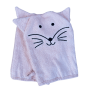 Motiv Waschlappen - Katze Rosa (Set aus 2) von Hütte