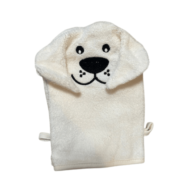 Motiv Waschlappen - Hund Weiß (Set aus 2) von Hütte