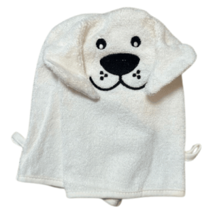 Motiv Waschlappen - Hund Weiß (Set aus 2) von...
