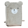 Motiv Waschlappen - Bär Beige (Set aus 2) von Hütte