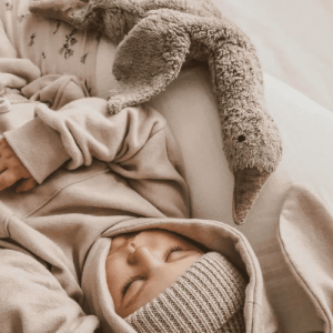 Senger Kuscheltier Gans klein grau