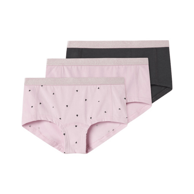 name it 3er-Pack Slip Herzchen