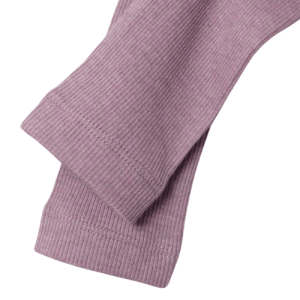 name it gerippte Basic Legging - altrosa