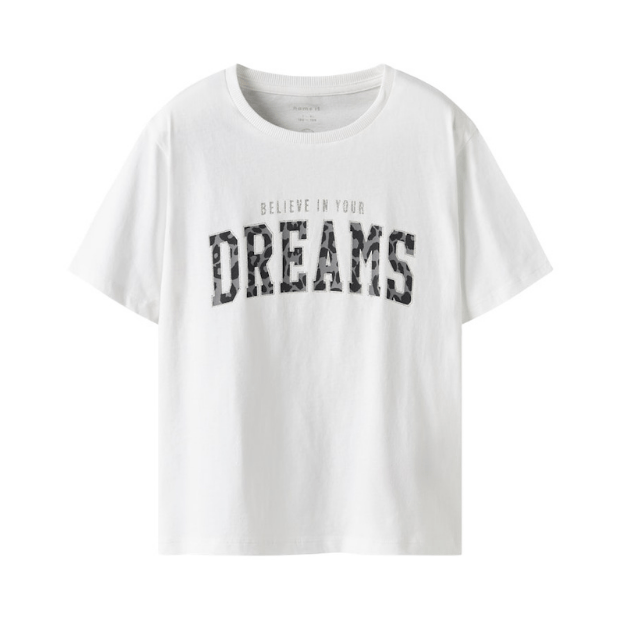name it T-Shirt Dreams weiß